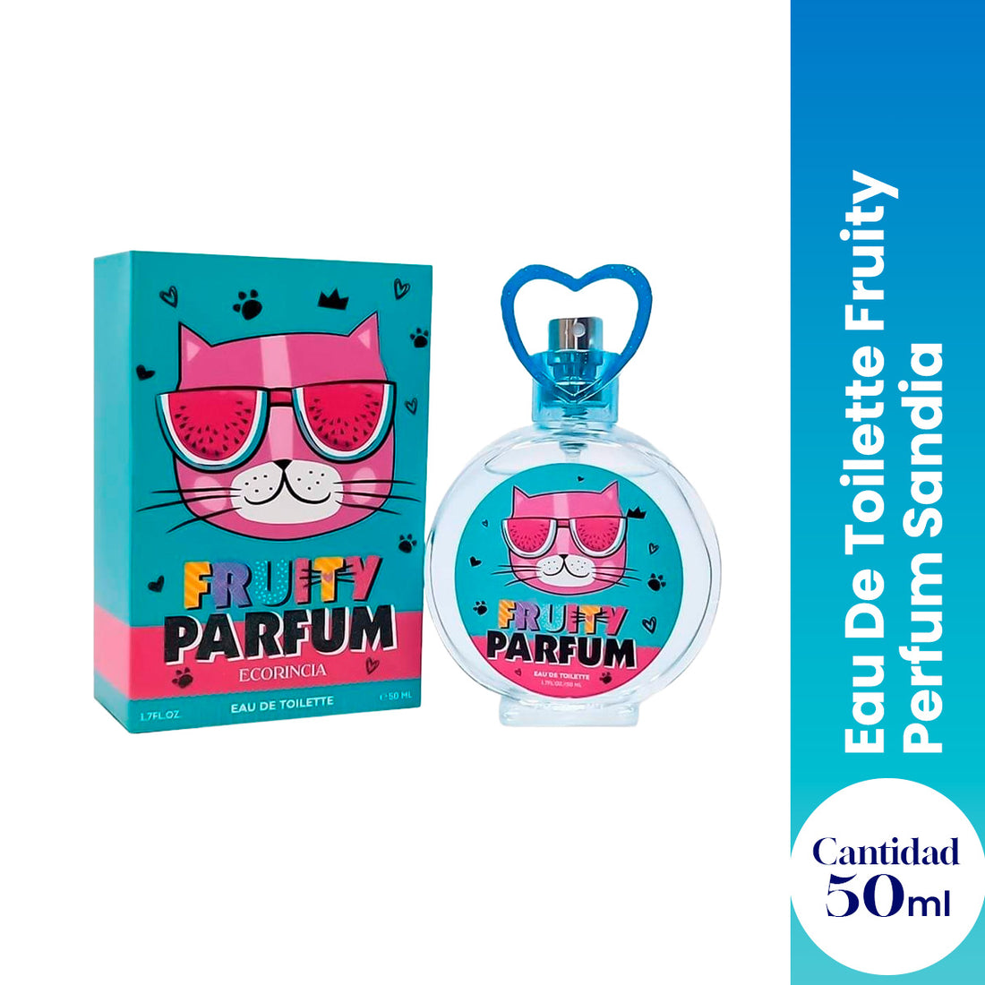 ¡LIQUIDACIÓN! Fruity Perfum Sandia ECORINCIA 50ML