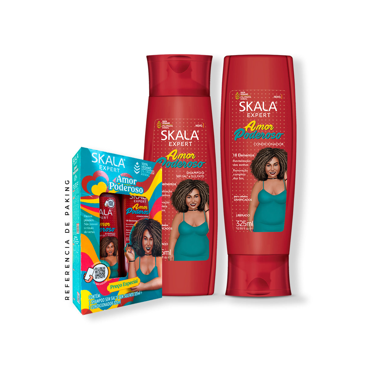 Shampoo + Acondicionador Amor Poderoso Skala Expert 325ml