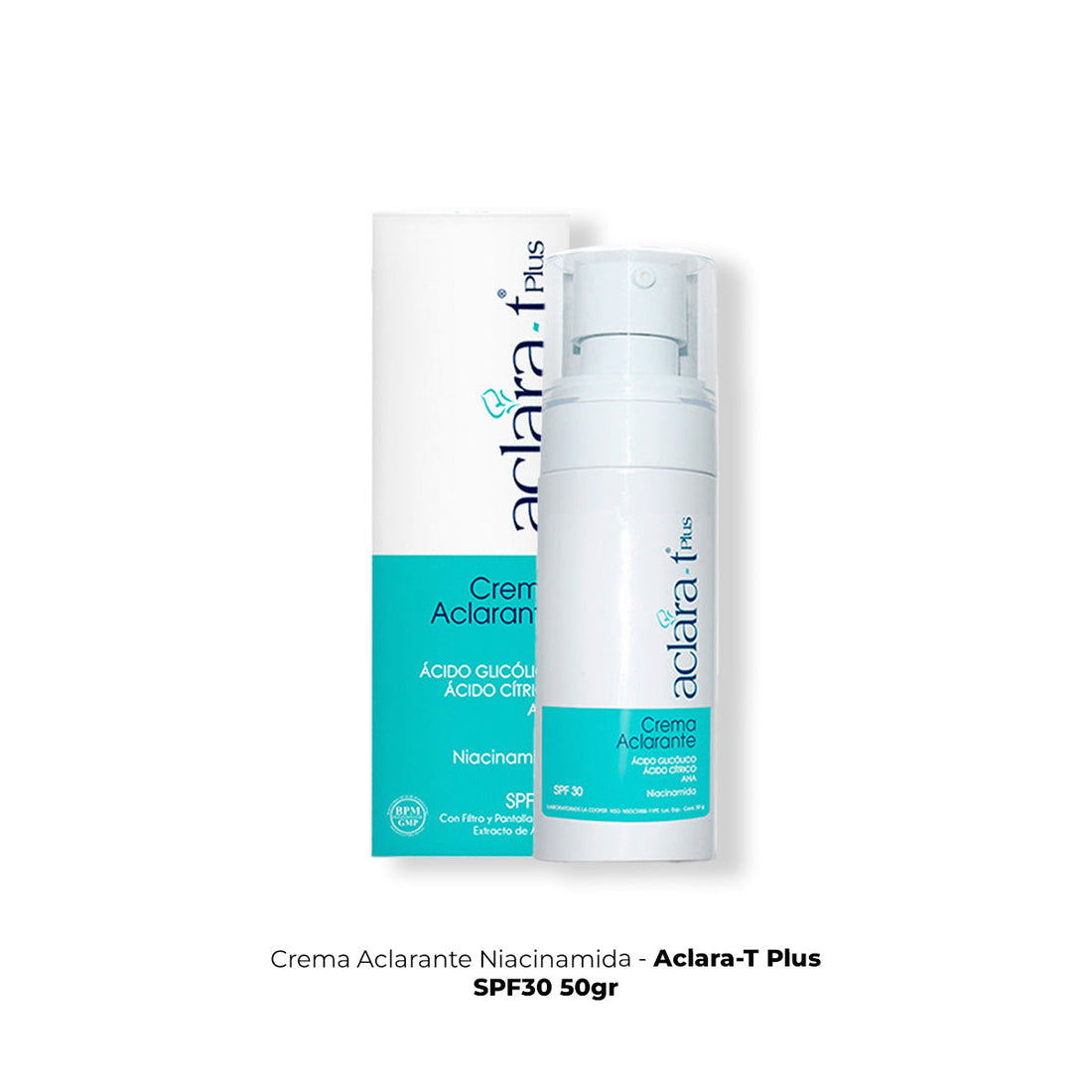 Crema Aclarante NiacinamidaAclaraT Plus SPF30 50gr