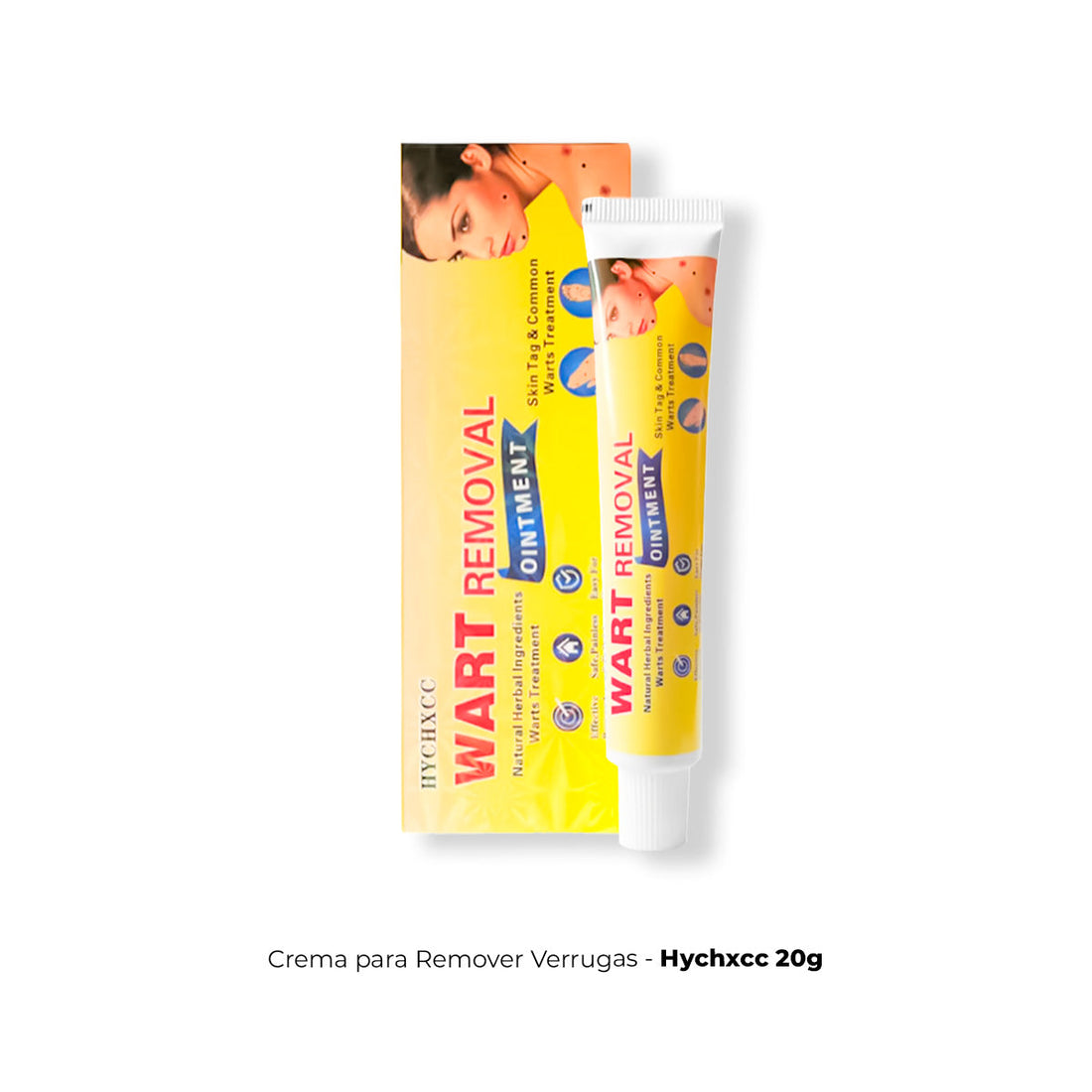 Crema para Remover Verrugas - Hychxcc 20g