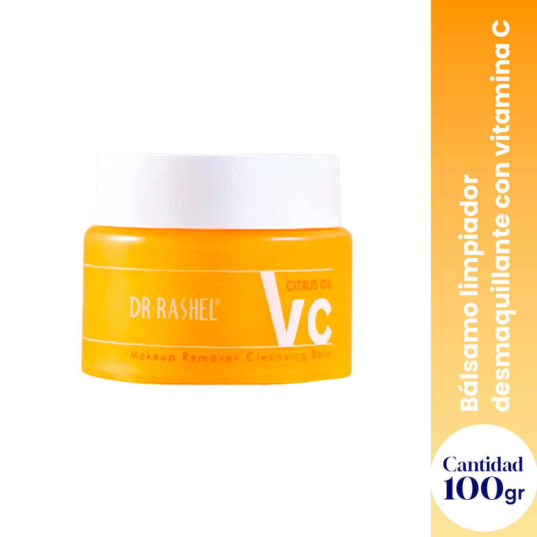 ¡liquidación! Bálsamo limpiador desmaquillante con aceite de cítricos y vitamina C - 100 g- Dr, Rashel