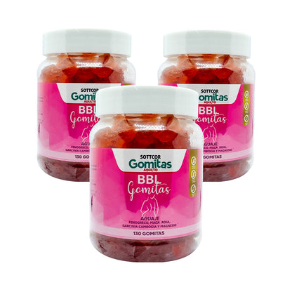 Aguaje Bbl para Adultos Gomitas Sottcor 100gr