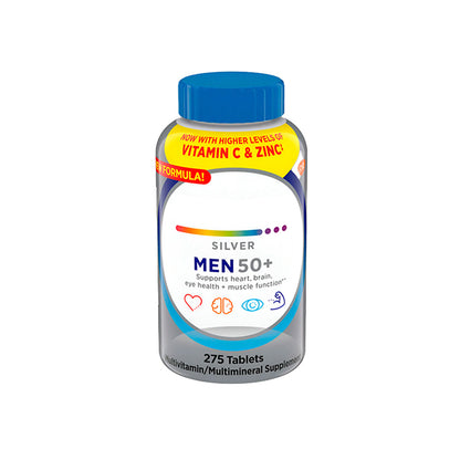 Multivitamínico  Silver Men 50+ 275 tabletas