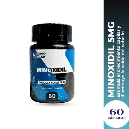 DERMO SUMAK – MINOXIDIL PREMIUM 5MG– 60 CÁPSULAS