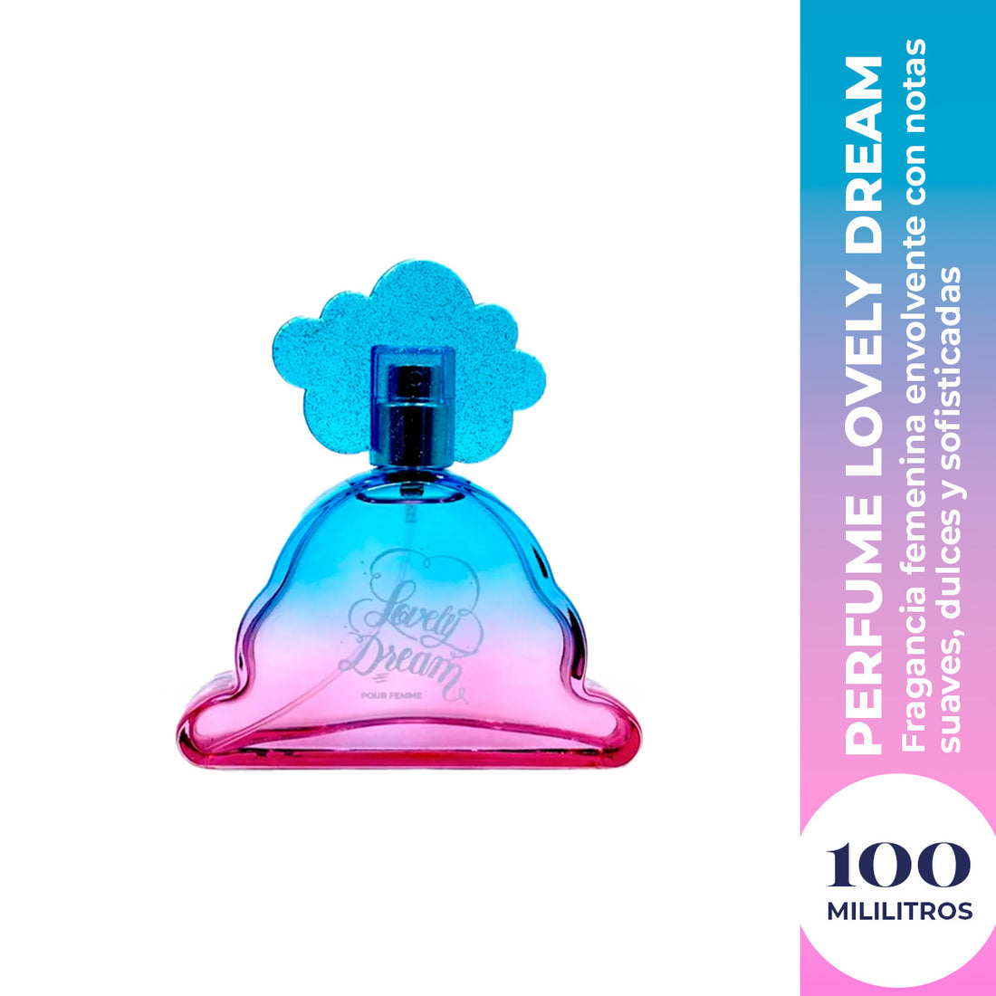 Perfume para mujer Lovely Dream Cloud 100m - p y w