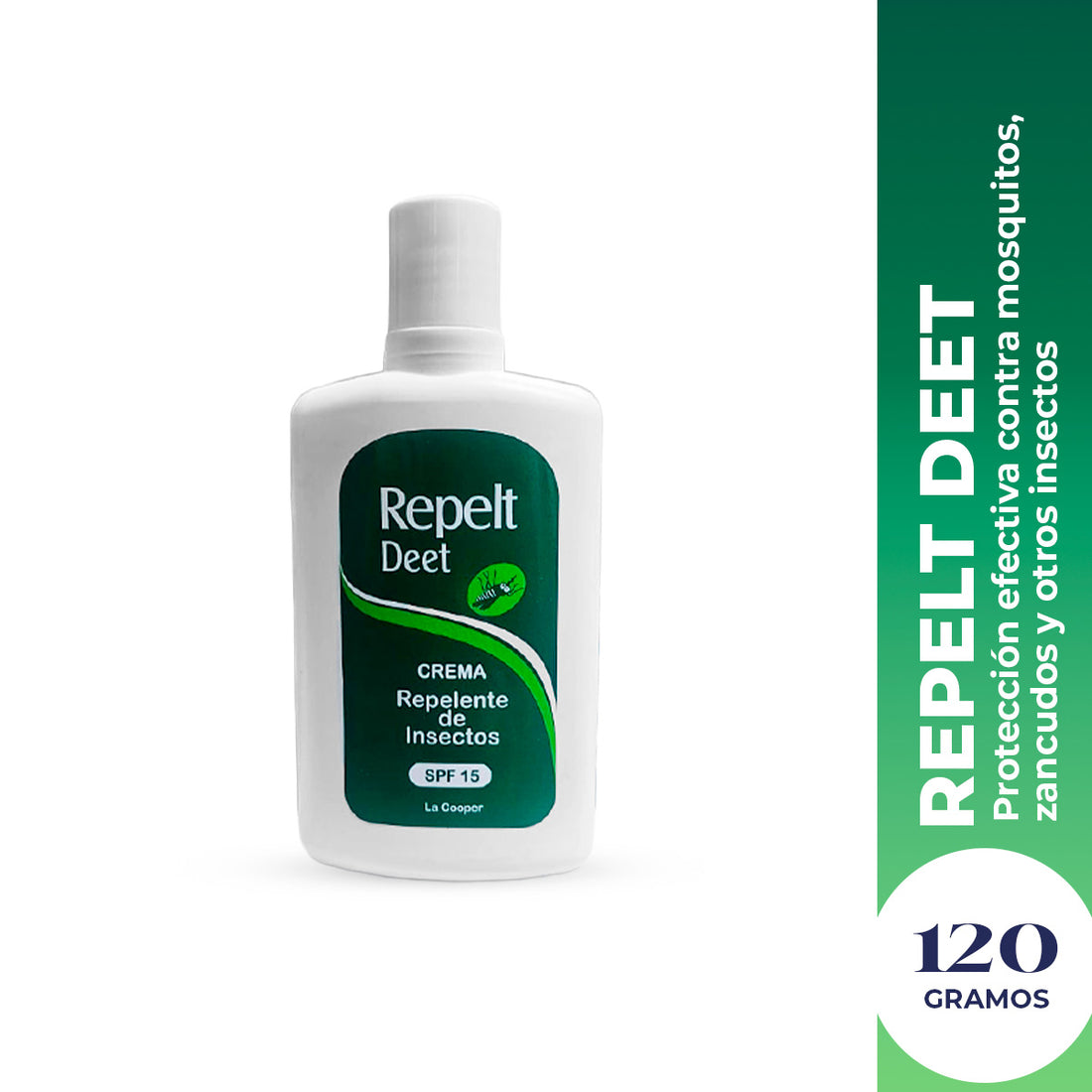 LIQUIDACIÓN! Repelt Deet Crema 120g - La Cooper