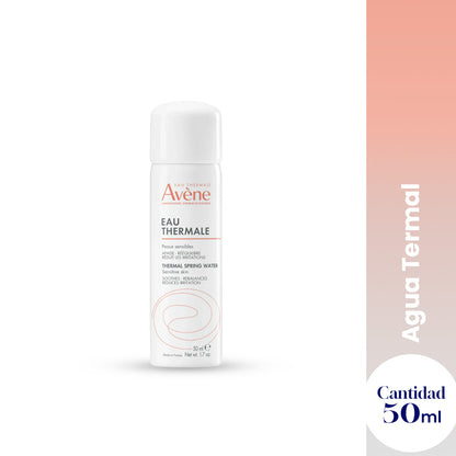 Stock Final ! AVÈNE – AGUA TERMAL – CALMANTE Y SUAVIZANTE – 50ML