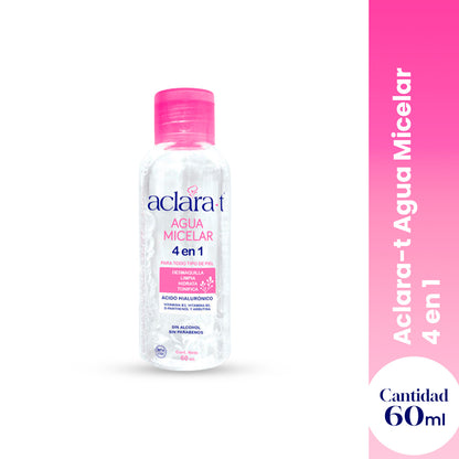 Agua Micelar 4EN1 Aclara-T 60 gr - LA COOPER