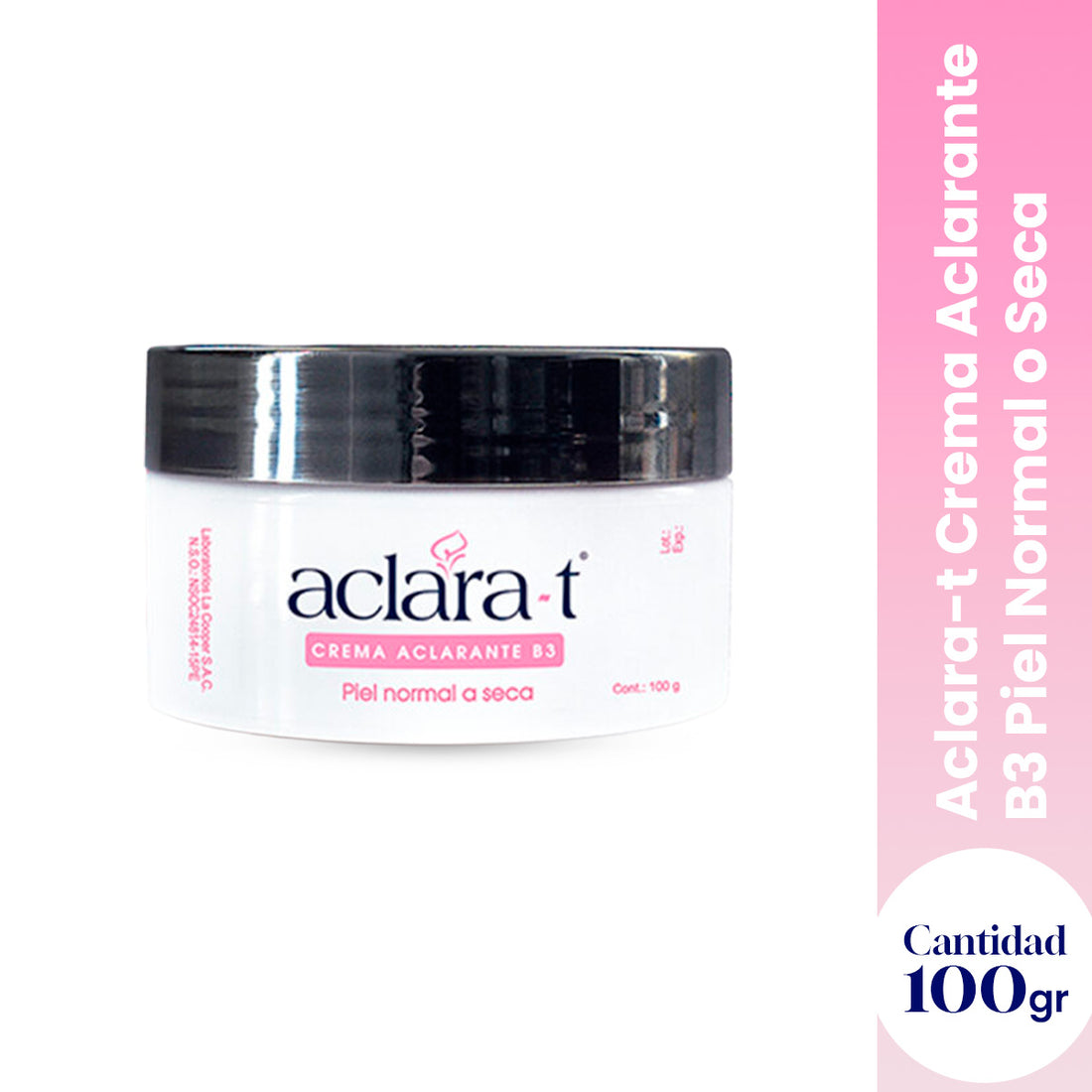 Crema Aclarante B3 Vit Piel Normal o Seca