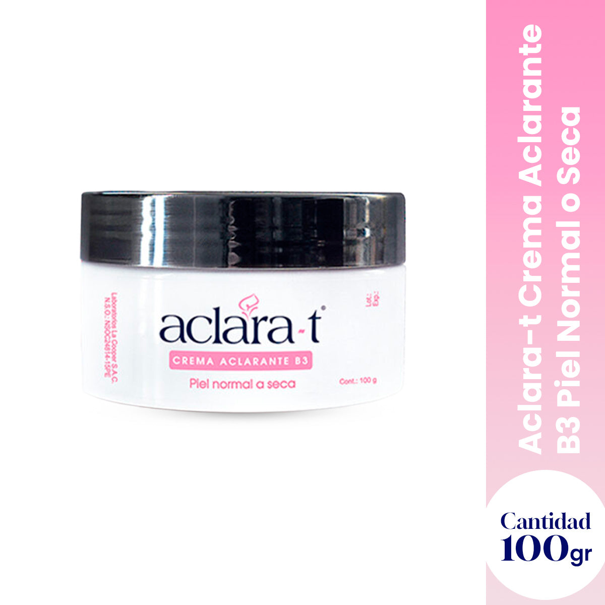 Crema Aclarante B3 Vit Piel Normal o Seca