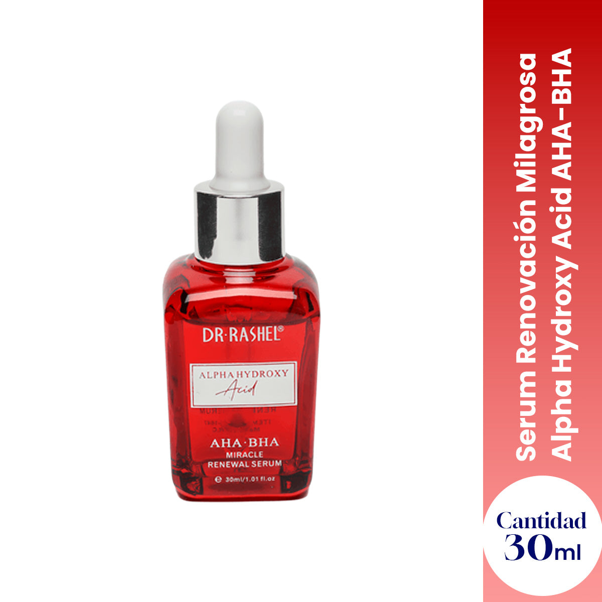 ¡liquidación! Dr. Rashel Serum Renovación AHA-BHA – Exfolia y Unifica el Tono – 30ml