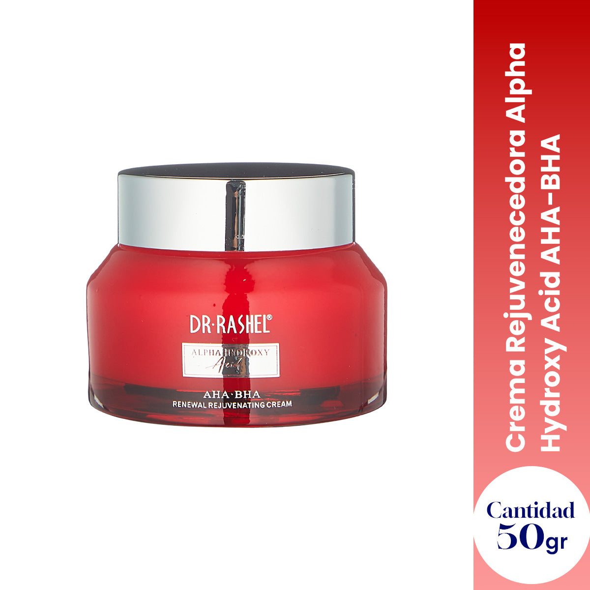 ¡LIQUIDACIÓN! Crema Rejuvenecedora Alpha Hydroxy Acid AHA-BHA Dr. Rashel