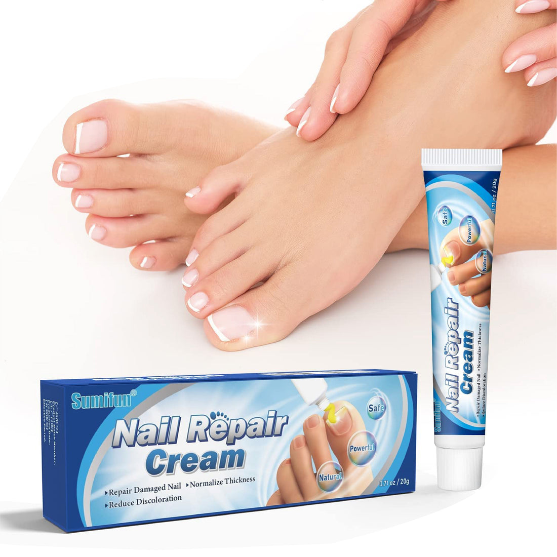 Crema Reparadora de Hongos para Uñas - Semifun 20g