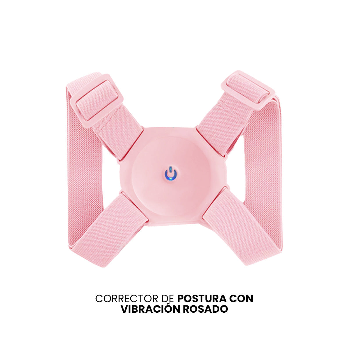 CORRECTOR DE POSTURA CON VIBRACIÓN ROSADO