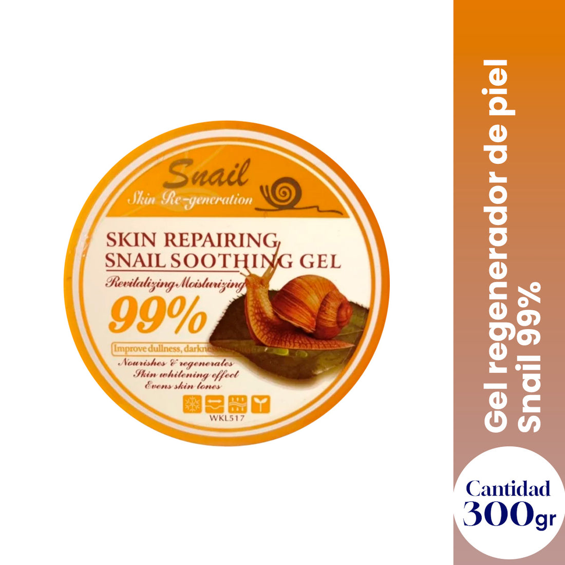 FRUIT OF THE WOKALI – GEL REGENERADOR DE CARACOL 99% – 300ML