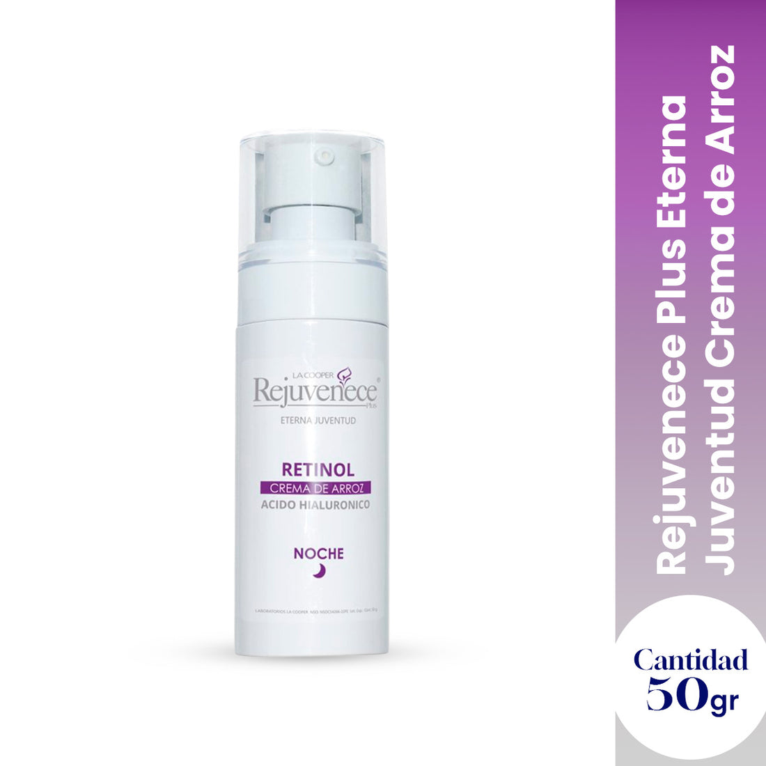 La Cooper – Rejuvenece Plus Eterna Juventud Crema de Arroz – 50g