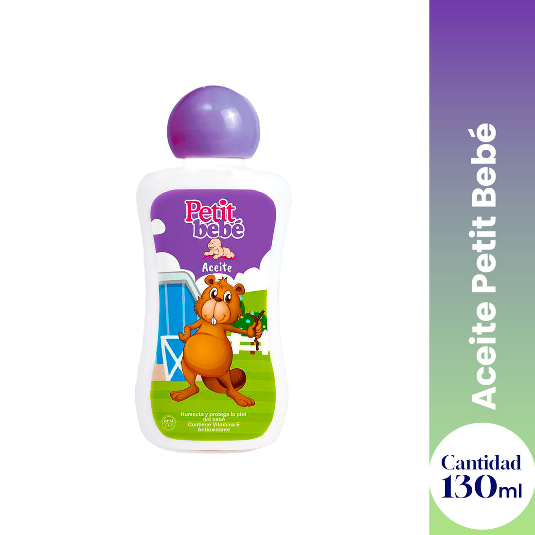 ¡liquidación! Aceite Petit Bebé x 130ml