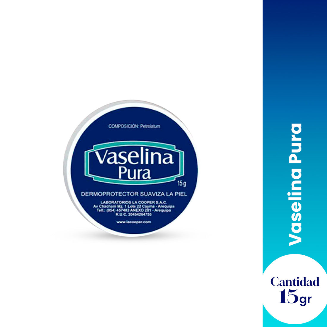 La Cooper – Vaselina Pura – 15g