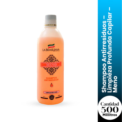 Shampoo antiresiduo limpieza profunda - La Brasiliana 500gr