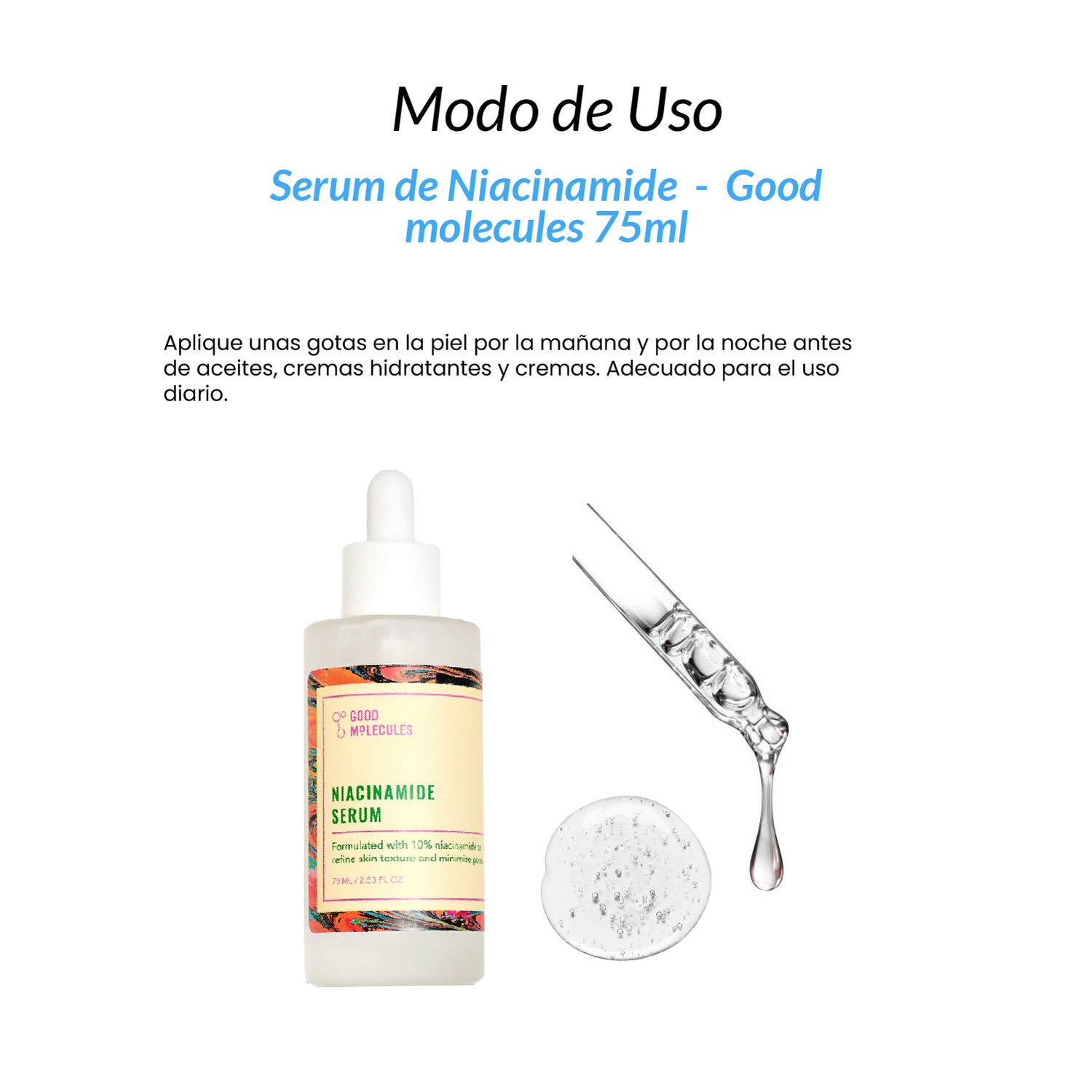 Serum de Niacinamide - Good molecules 75ml