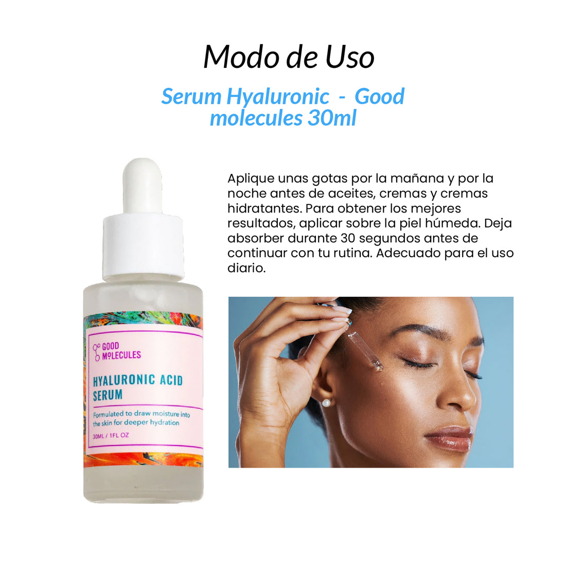 Serum Hyaluronic - Good Molecules 30ml