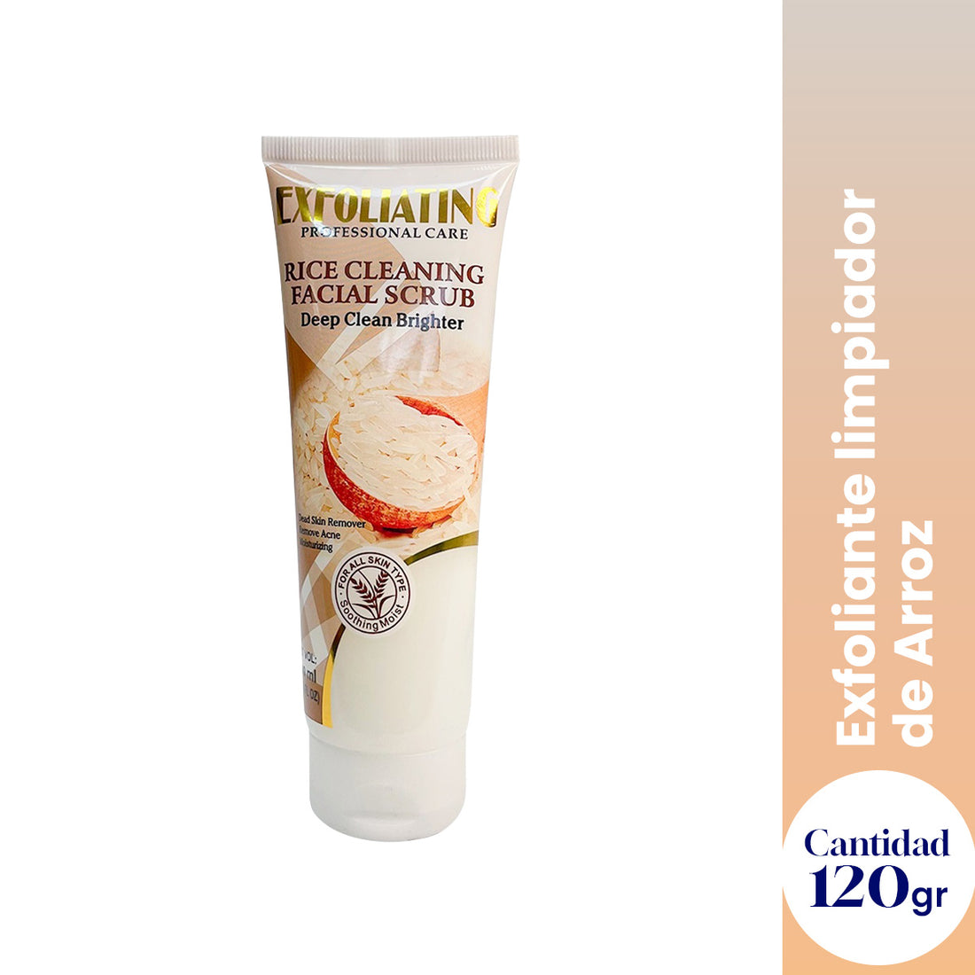 ¡liquidación! FRUIT OF THE WOKALI – EXFOLIANTE FACIAL SUAVE, HIDRATANTE Y NUTRITIVO – RICE CLEANING FACIAL EXFOLIANTE 120ML