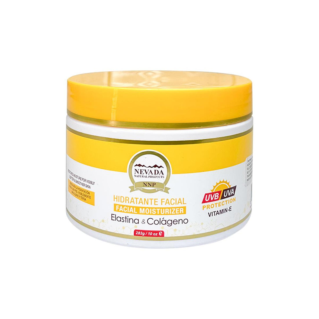 Crema Hidratante facial con elastina y colágeno 283g