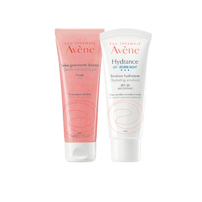 Exfoliante Suave Purificante 75ml + Hydrate UV-Ligera Emulsión Hidratante SPF30 Avene 40ml  + REGALO SORPRESA