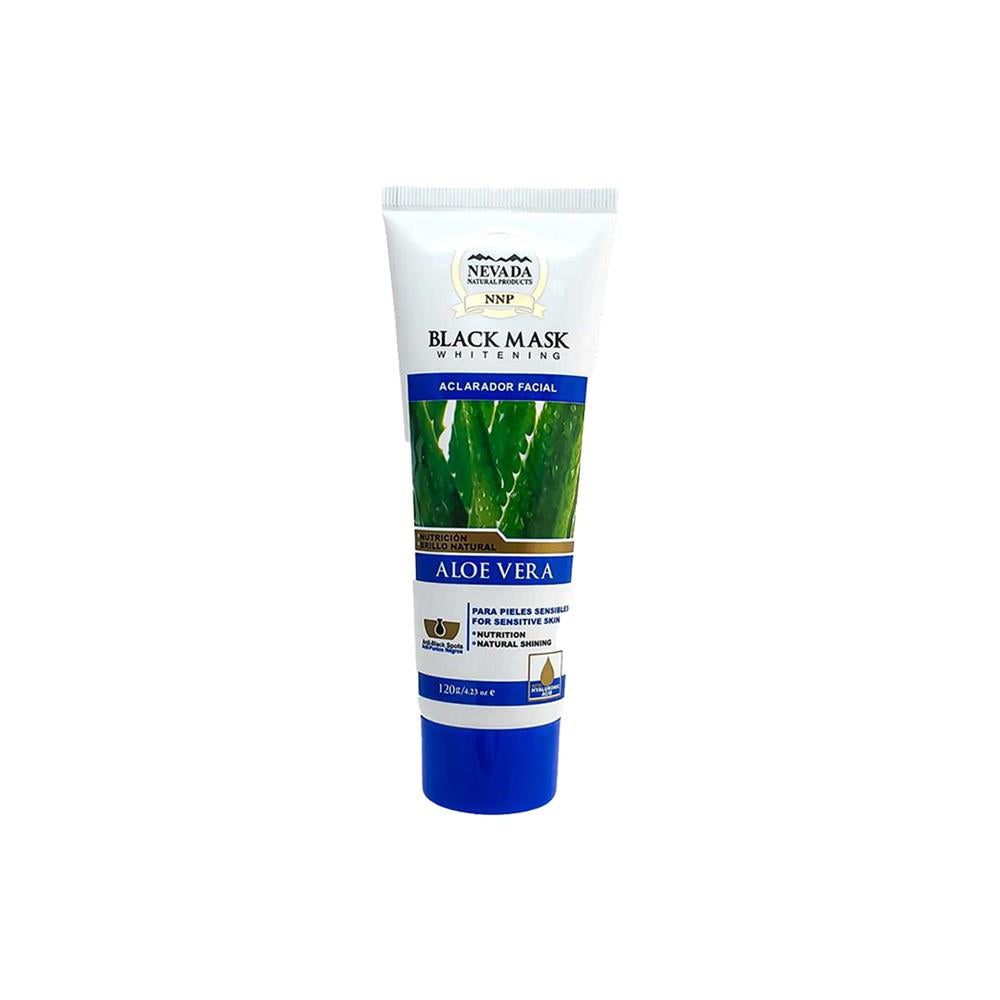 Máscara Negra Hidroplástica de Barro marino+papaya+pepino+aloe vera 120Gr