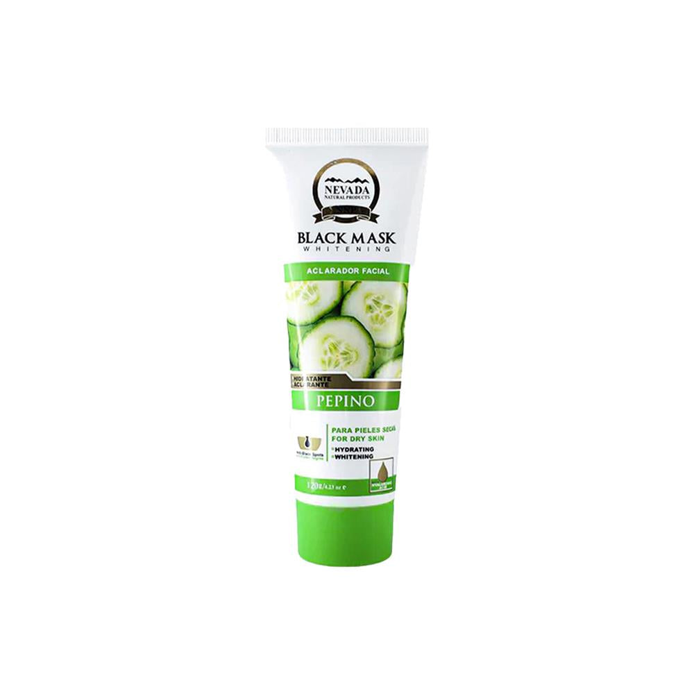 Máscara Negra Hidroplástica de Barro marino+papaya+pepino+aloe vera 120Gr