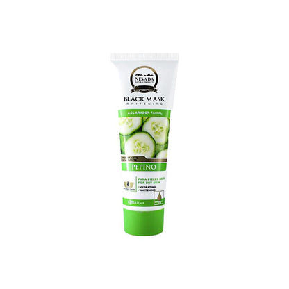 Máscara Negra Hidroplástica de Barro marino+papaya+pepino+aloe vera 120Gr