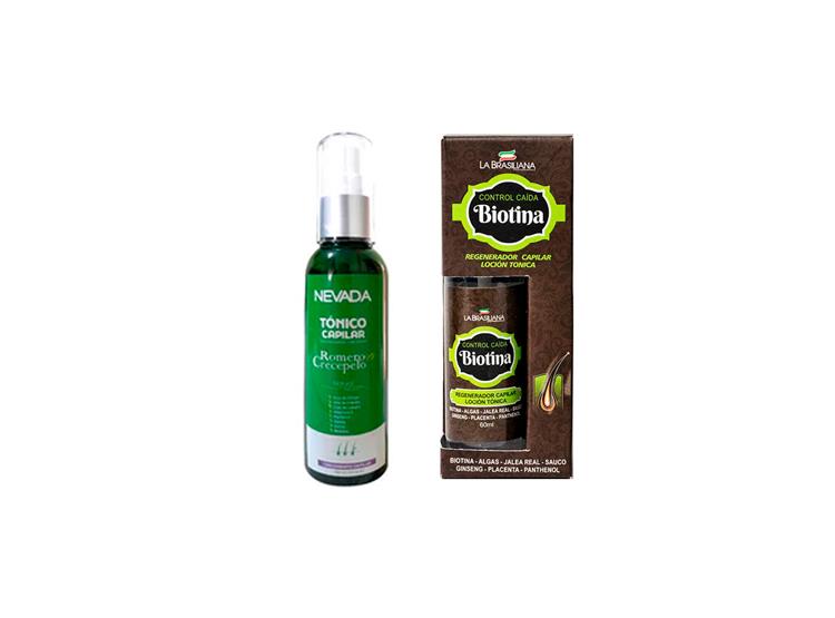 Tónico Capilar 100ml + Biotina Control Caida 60ml