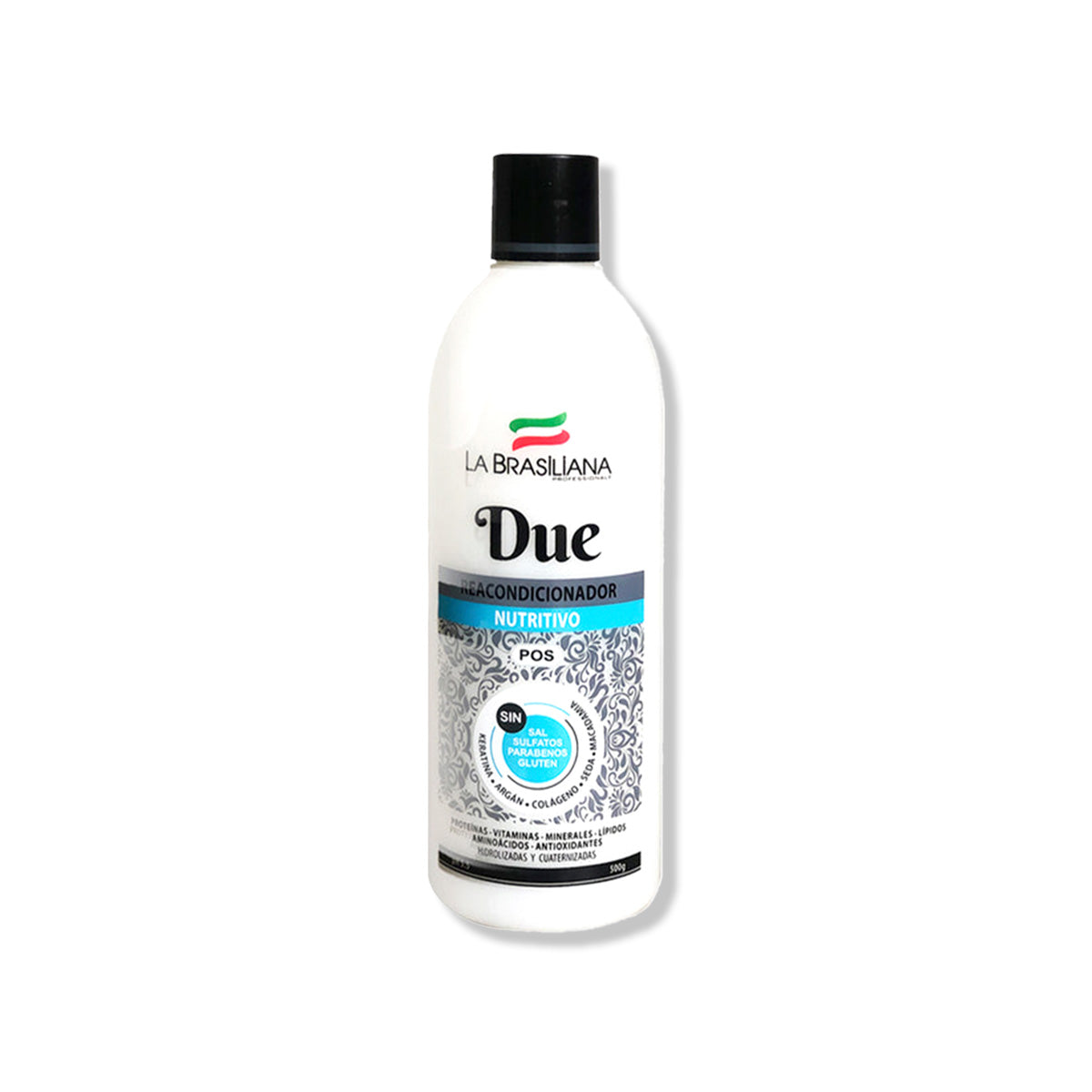 SHAMPOO ANTICASPA SIN SAL 350ML - DERMO SUMAK | SHAMPOO TRE POS 500GR - LA BRASILIANA | ACONDICIONADOR DUE POS 500GR - LA BRASILIANA 500GR