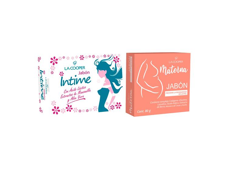 Jabón Materna 80Gr + Jabón Íntimo 100Gr