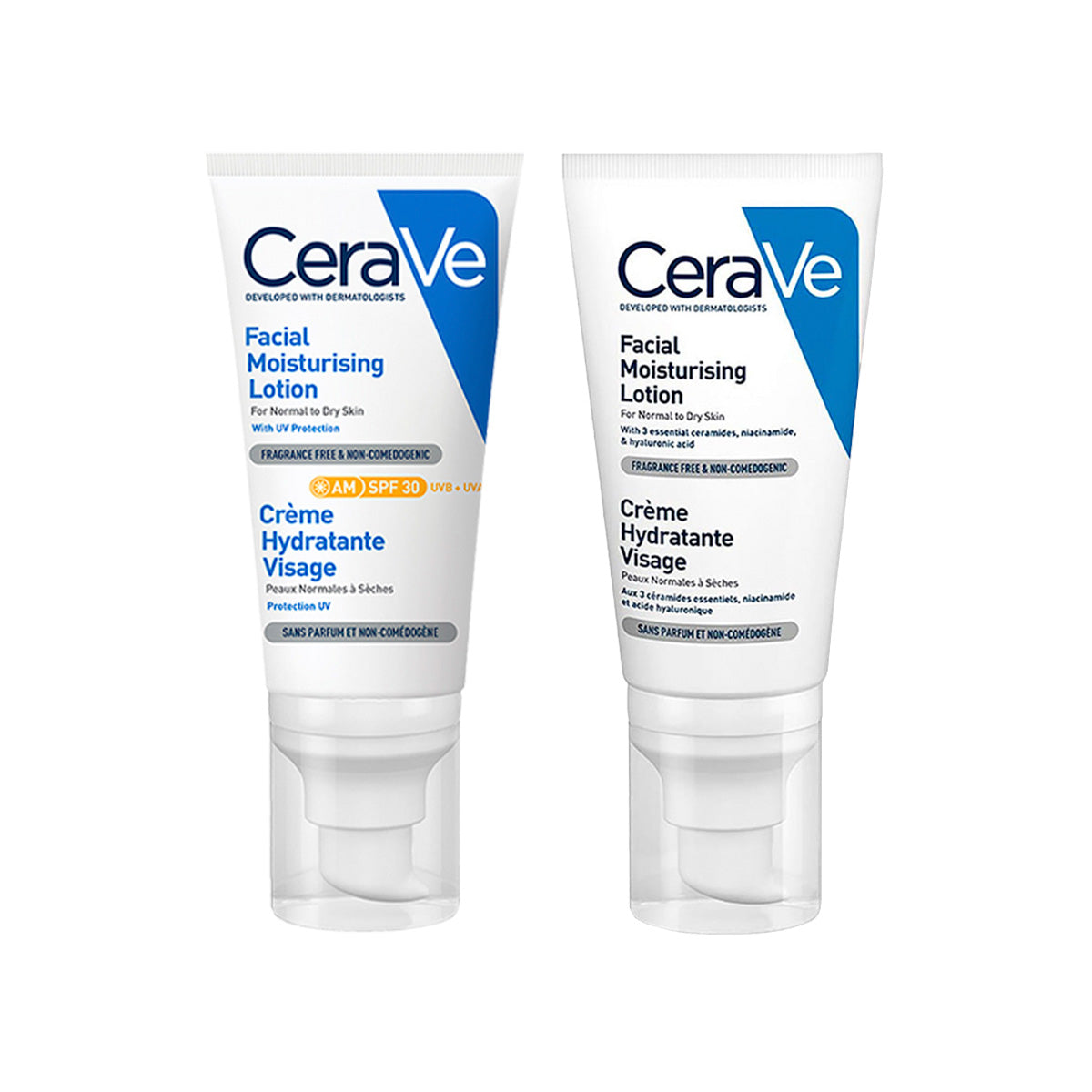 DUO Cerave hidratación todo el dia AM/PM