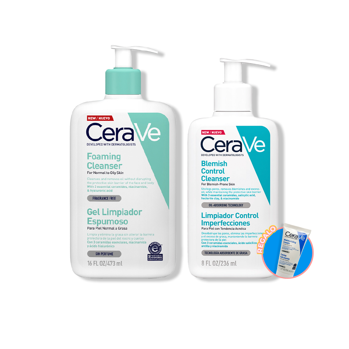 DUO Cerava limpieza espumoso y antiimperfecciones