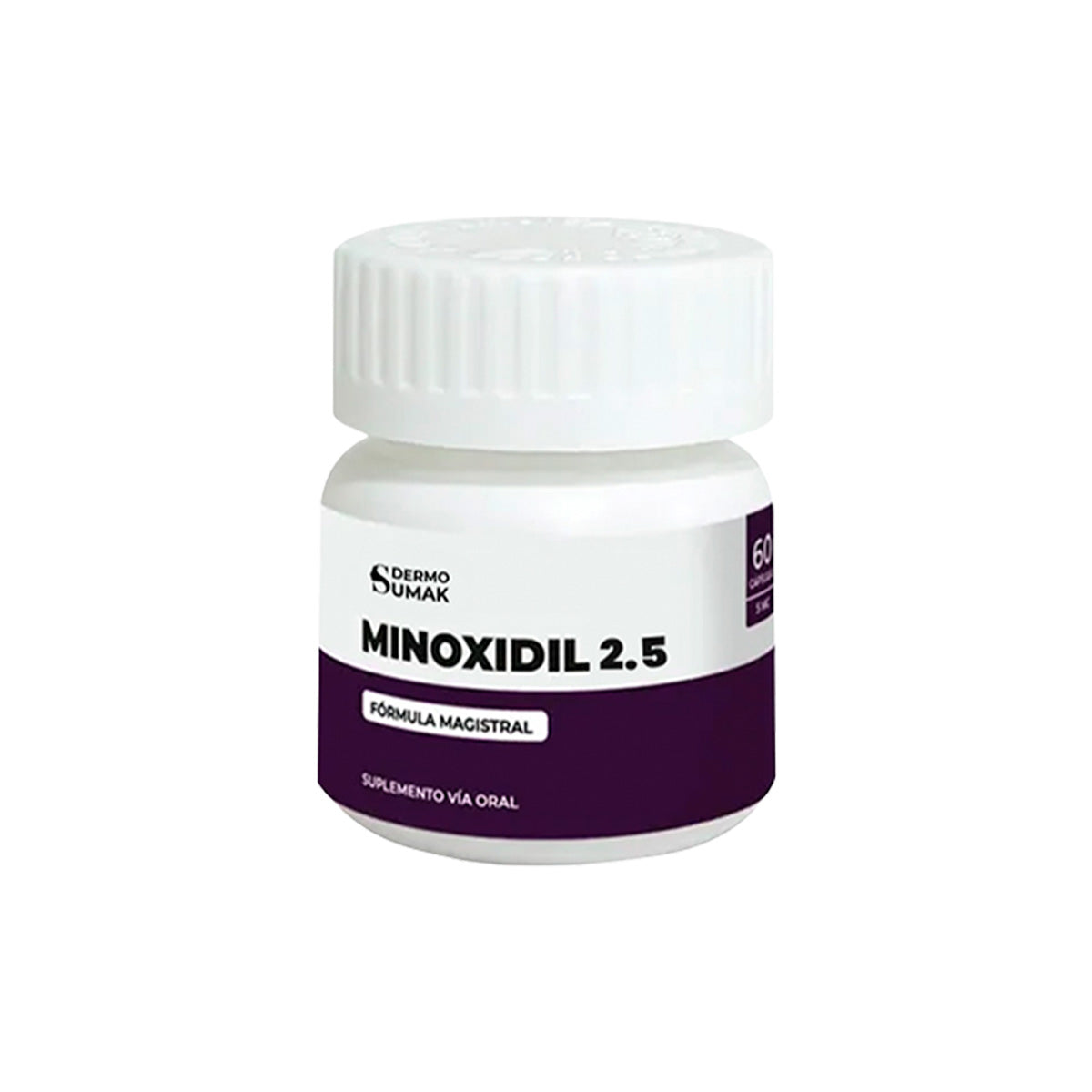 DUO Minoxidil  Mujer: Cápsulas 2.5mg  60 cap + Loción 2% 60ml