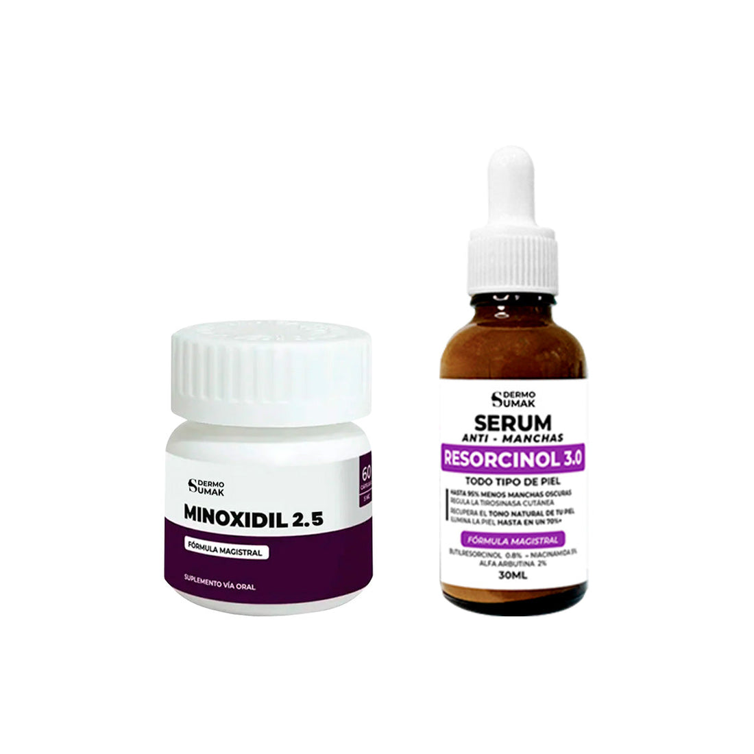 CUIDADO TOTAL MINOXIDIL 2,5 MG Y RESORCINOL