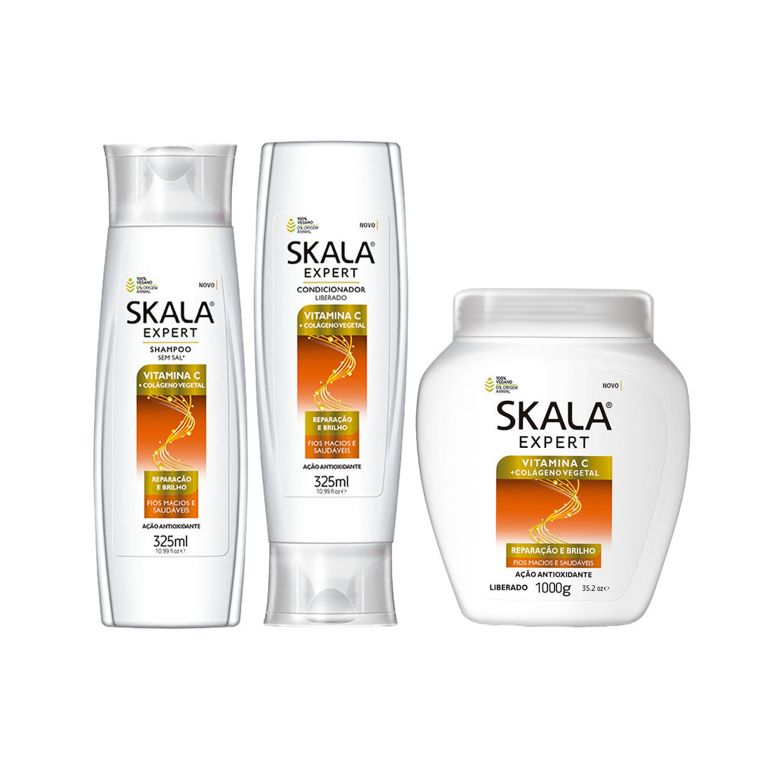 Pack Vitamina C + Colageno Vegetal - Skala Expert
