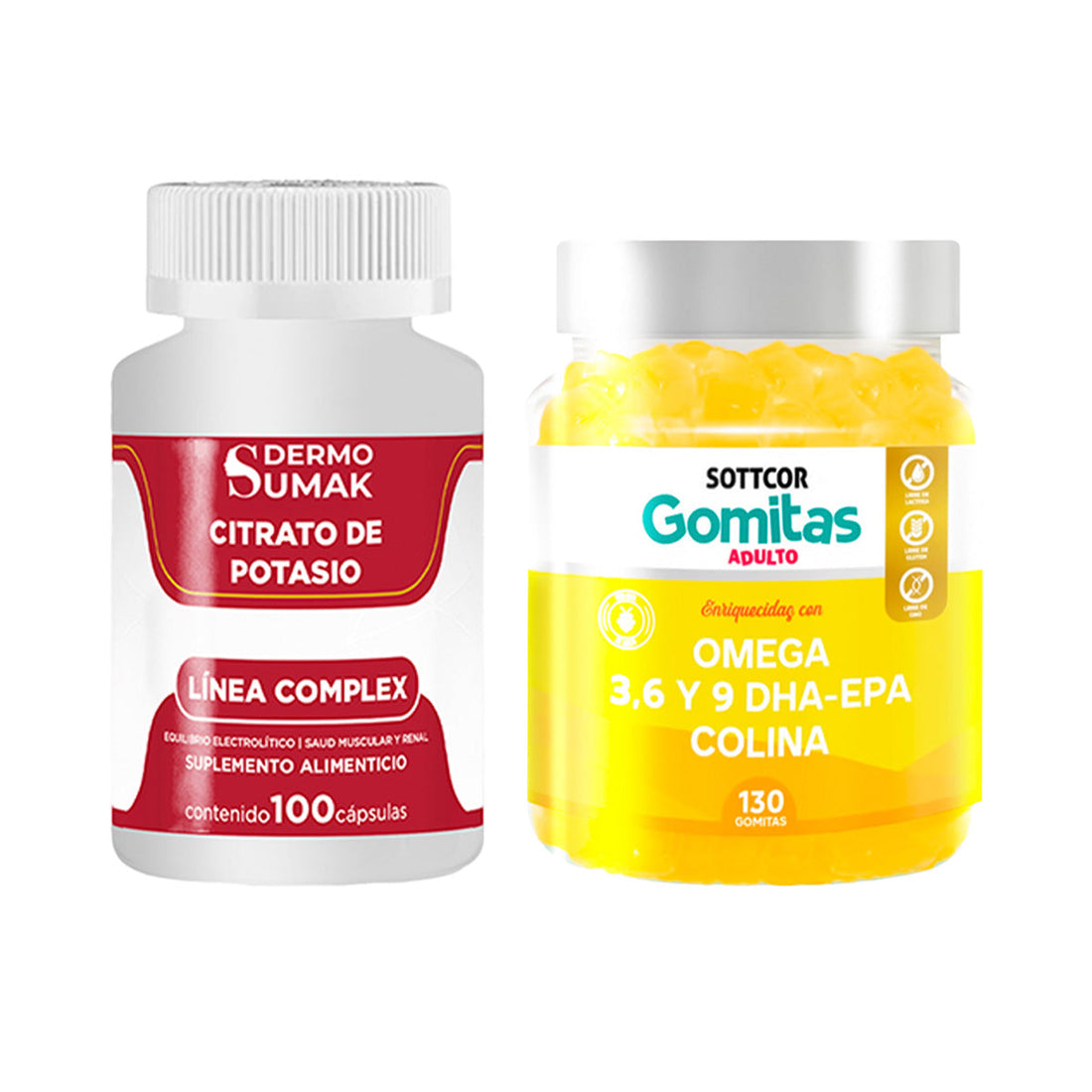 Citrato Complex 100 Cap - Dermo Sumak|Gomitas de Omega 3