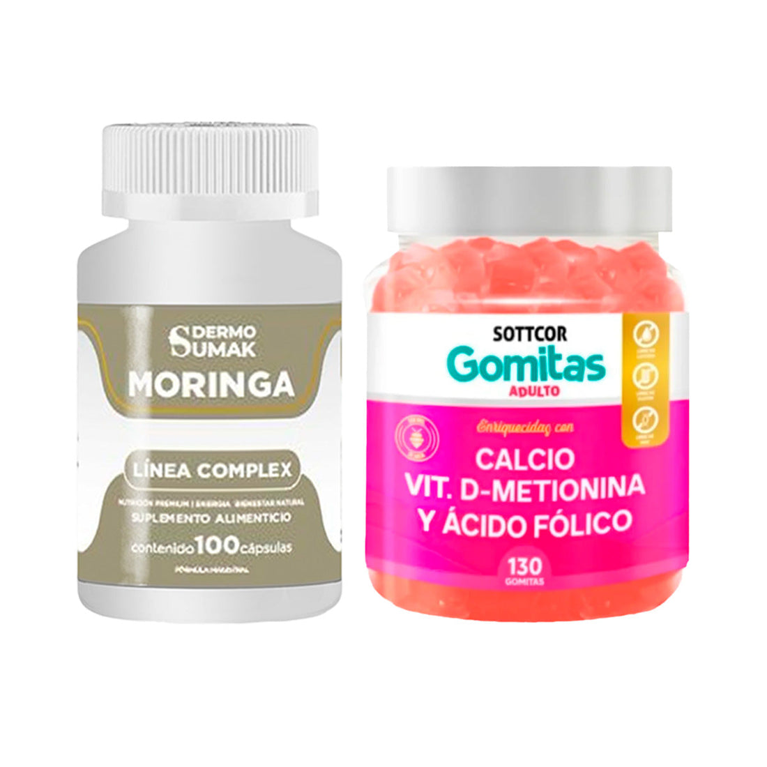 Moringa Complex 100 Cap - Dermo Sumak|Gomitas de Calcio
