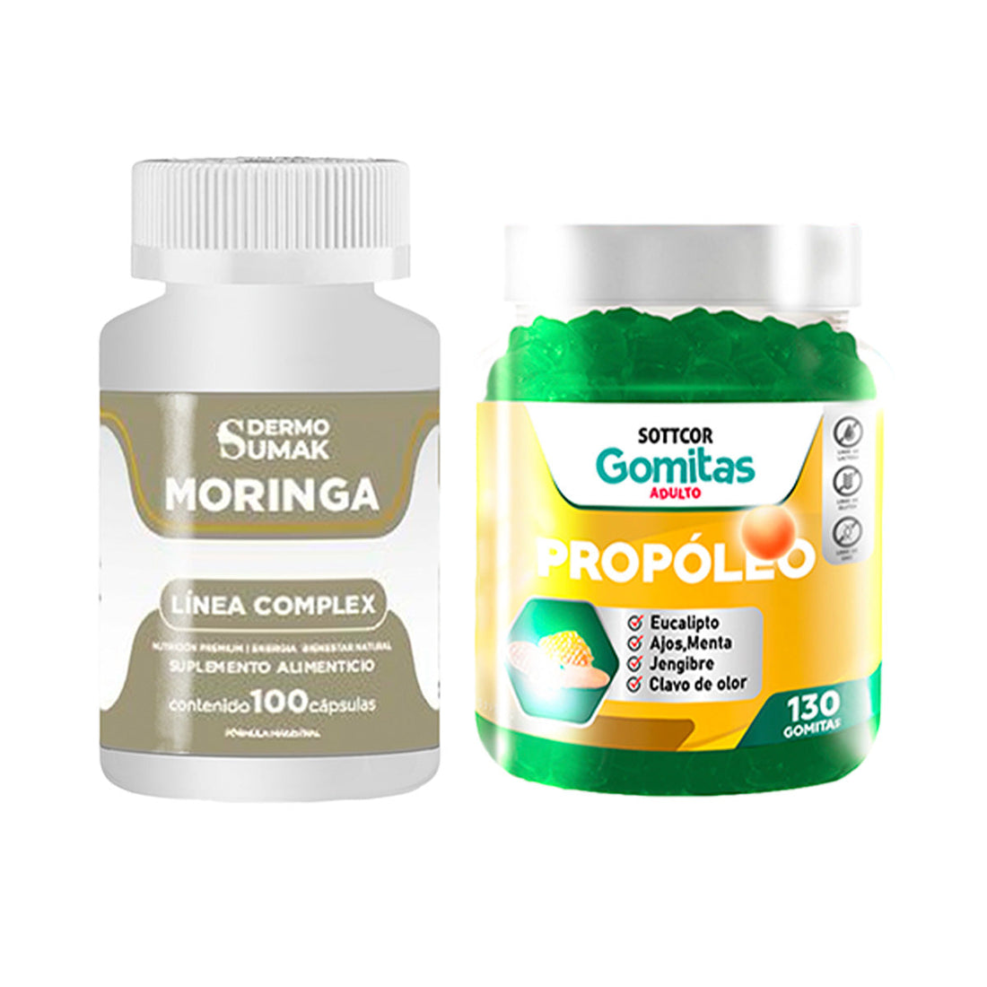 Moringa Complex 100 Cap - Dermo Sumak|Gomitas de Propolio