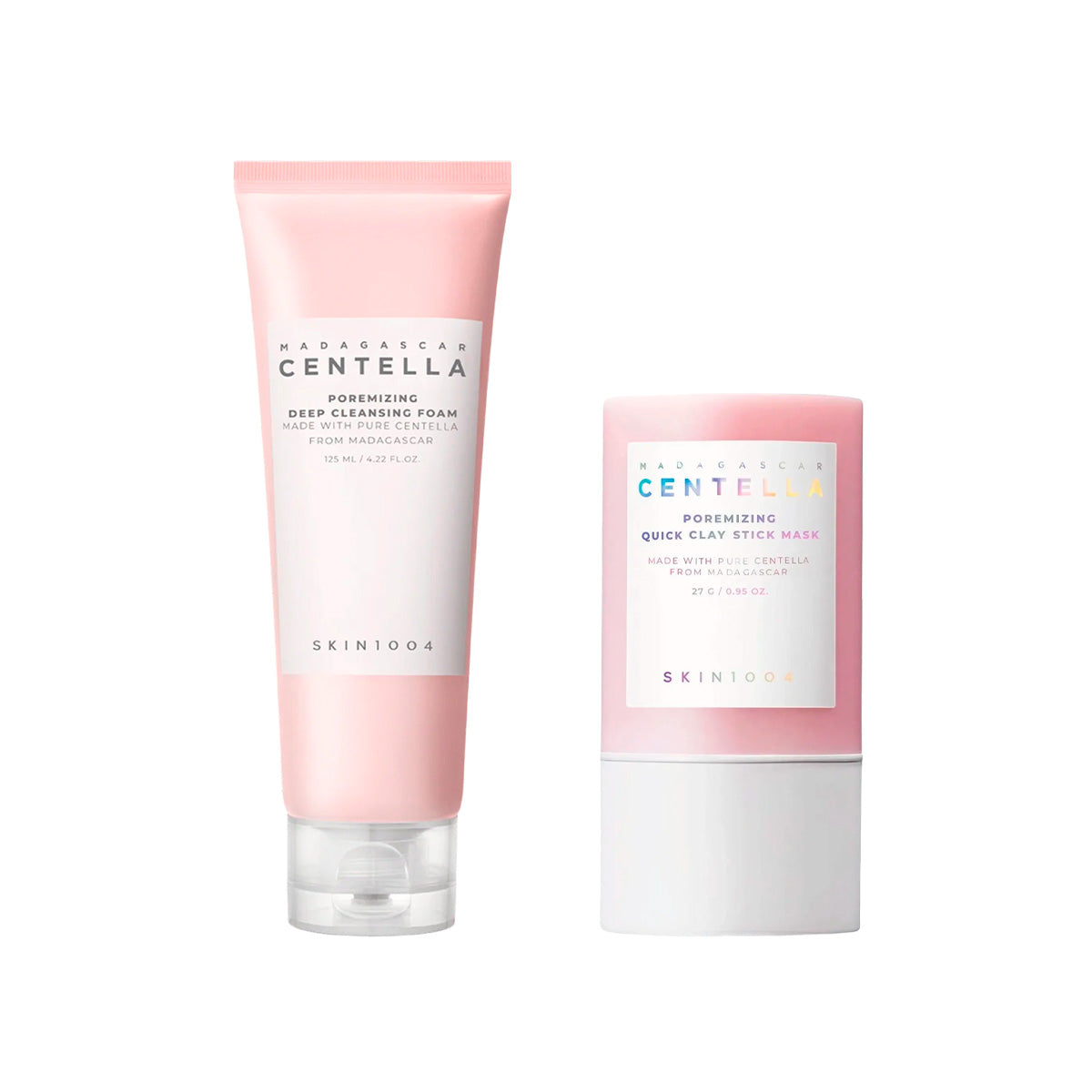 SKIN1004 – Limpiador Facial + Mascarilla en Barra – Limpieza Profunda y Control de Poros