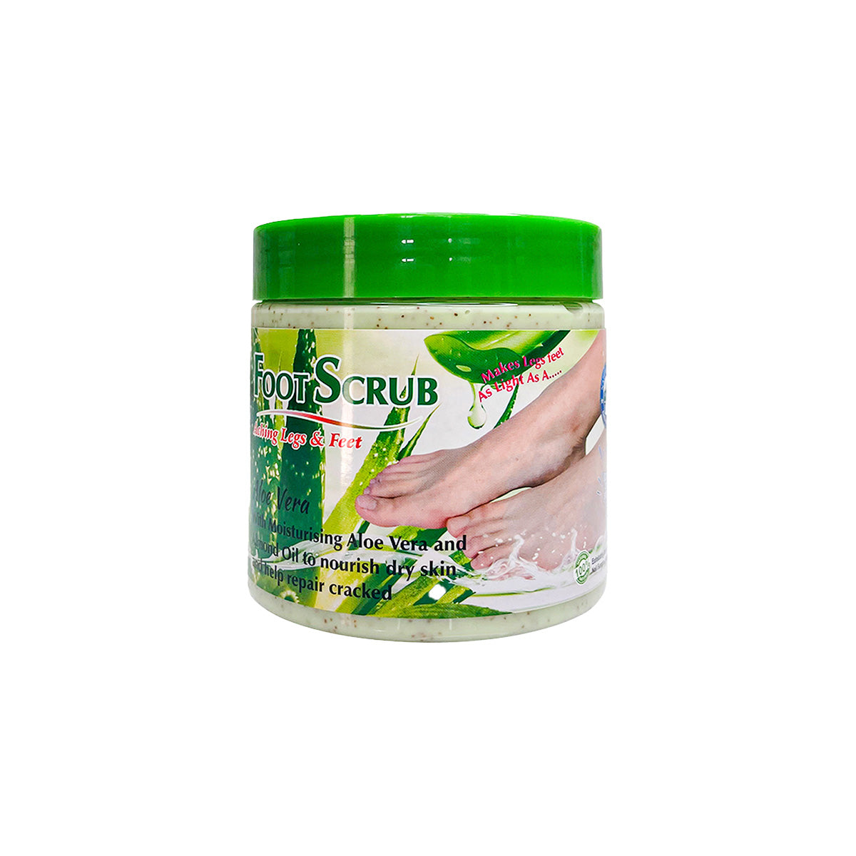 Crema Mango 120ml + Exfoliante para los Pies Aloe Vera 500ml Wokali