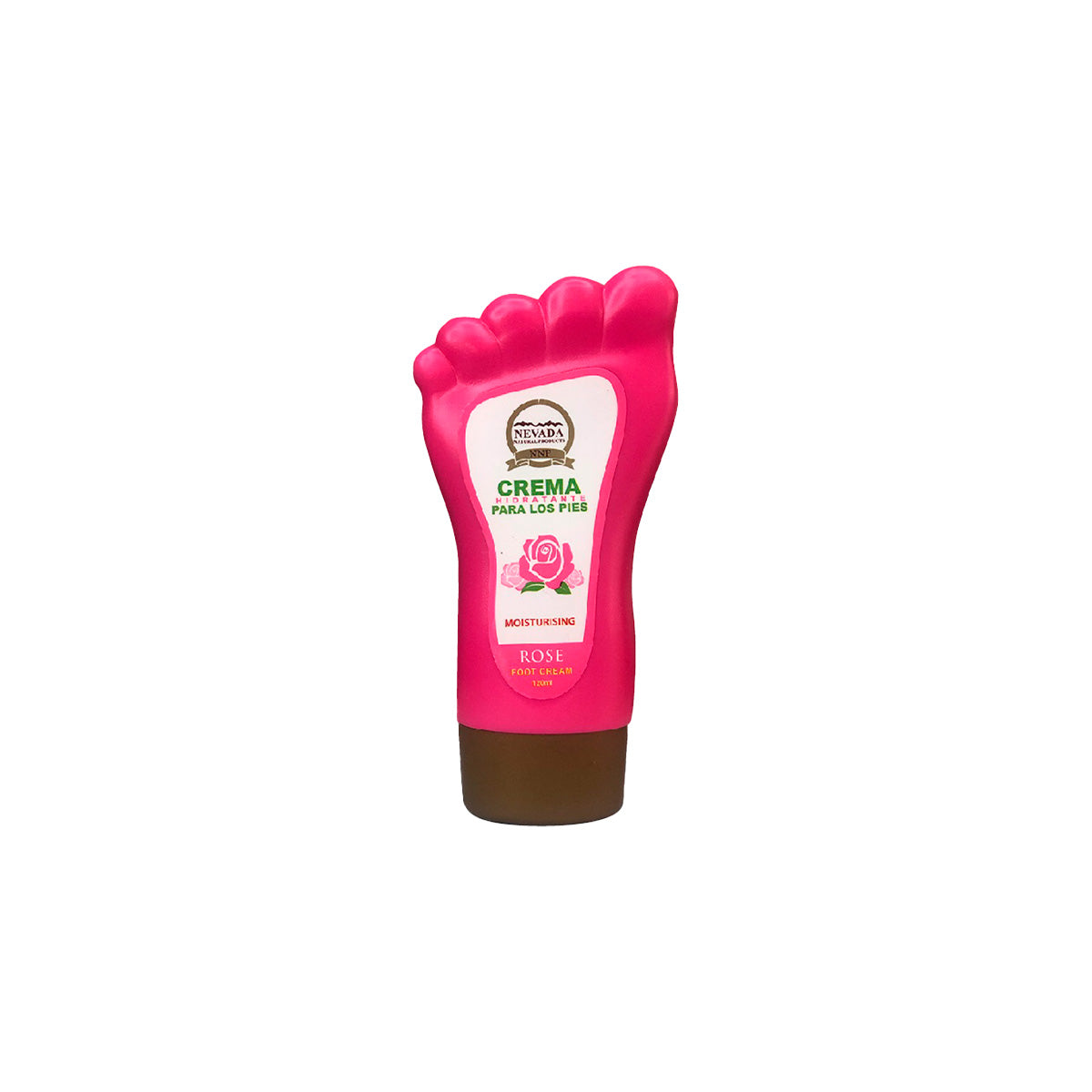 Crema Rosa 120ml+ Exfoliante para los Pies Aloe Vera 500ml Wokali