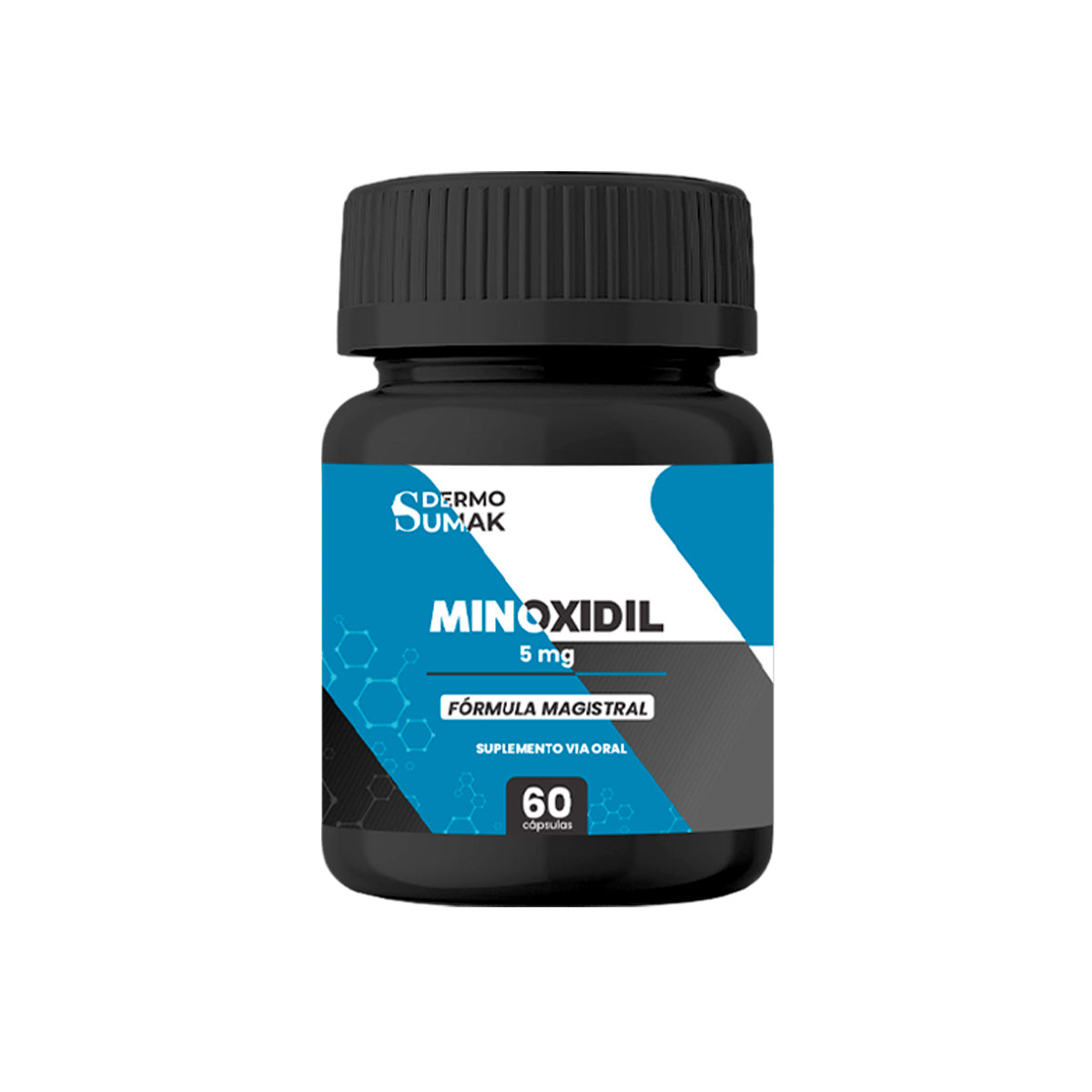 Dúo Premium Minoxidil 5Mg 60Cáps + Loción 5% 120Ml Dermosumak