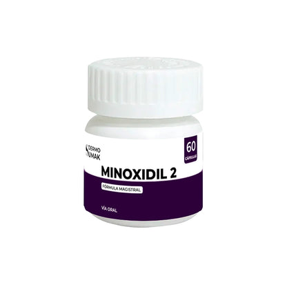 DUO Minoxidil  Mujer: Cápsulas 2mg  60 cap + Loción 2% 60ml