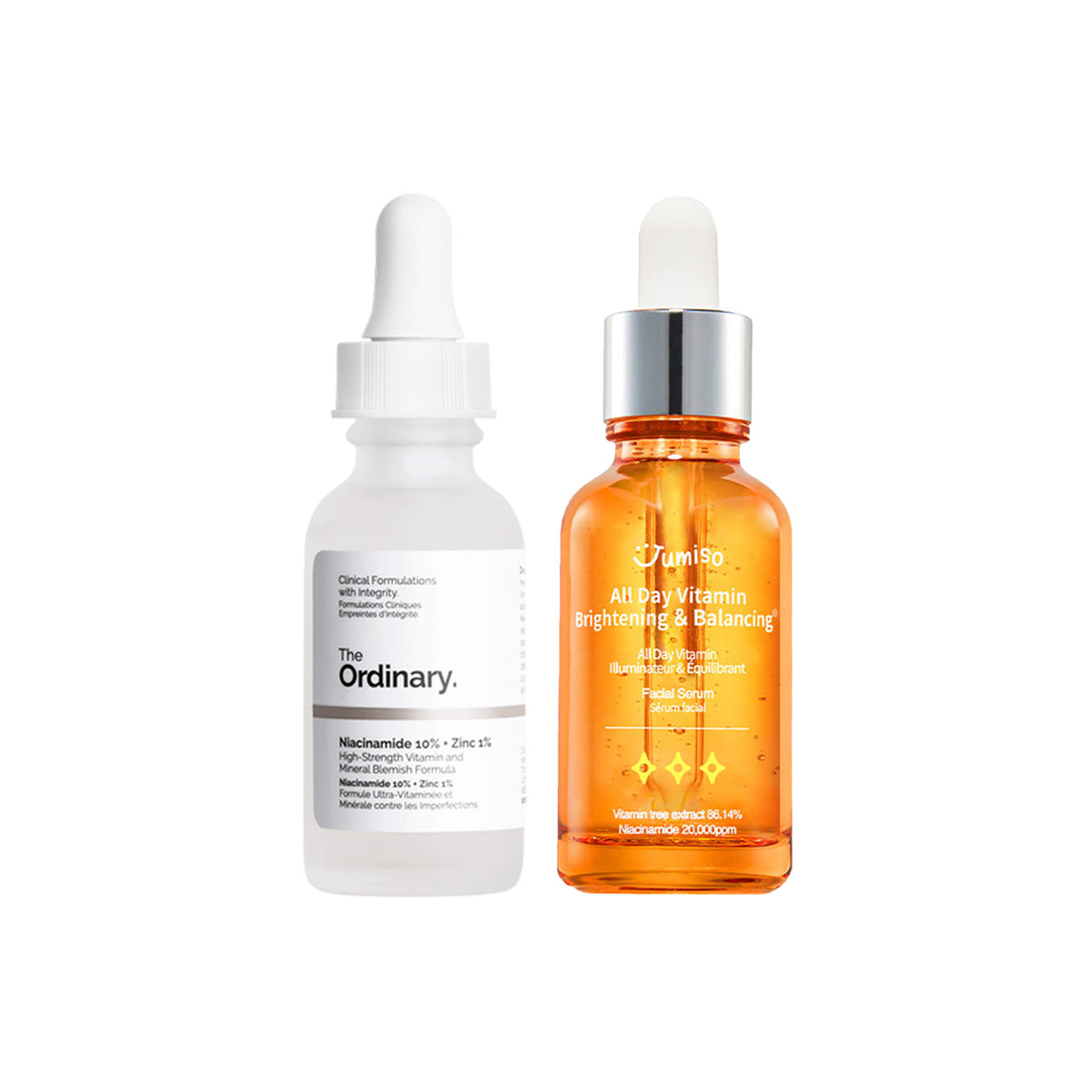 Serum Niacinamide 10% Zinc 1% The Ordinary 30ml|ALL DAY VITAMIN BRIGHTENING AND BALANCING 30 ML - JUMISO