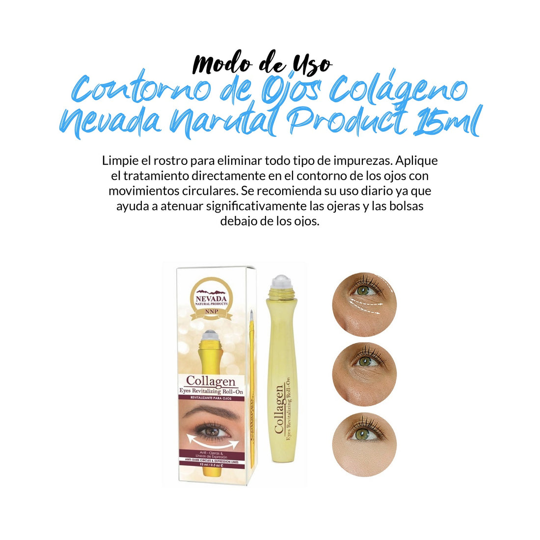 Contorno de Ojos Colágeno 15ml
