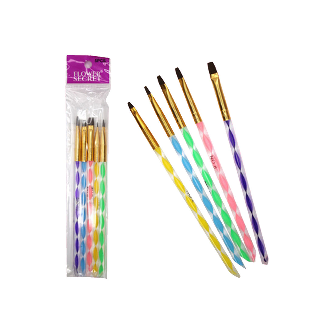 FLOWER SECRET PINCELES 5PZ